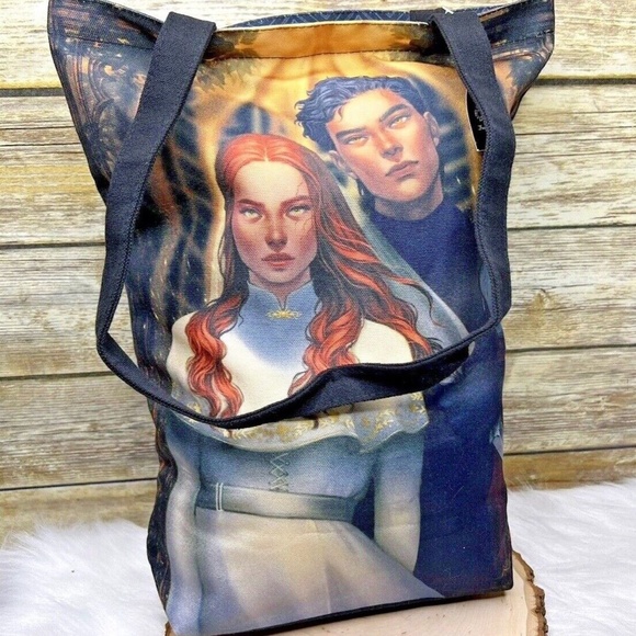Fairyloot Blood And Ash by Jennifer Armentrout Fantasy Books Tote Bag - Picture 10 of 12